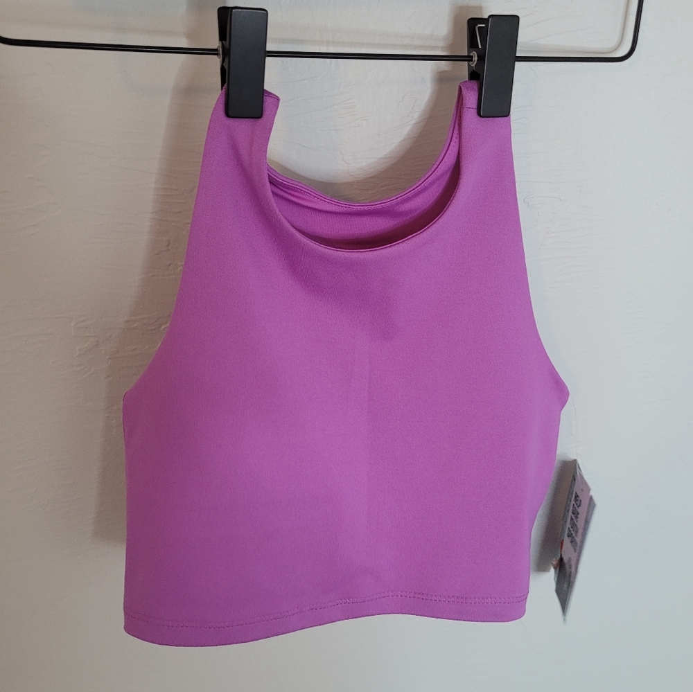 DSG Girls Bra Tank XS Purple NWT